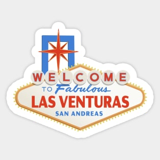Welcome to Las Venturas Sticker